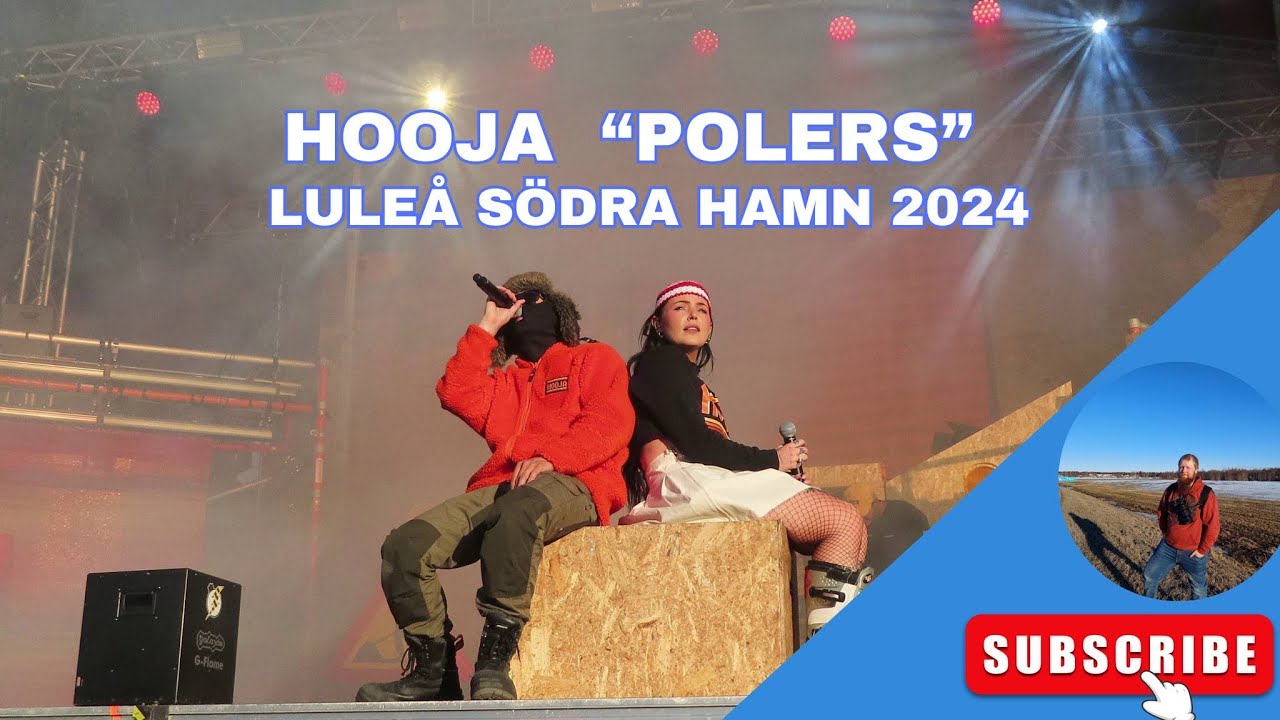 Hooja - Polers @ Luleå södra hamn 2024
