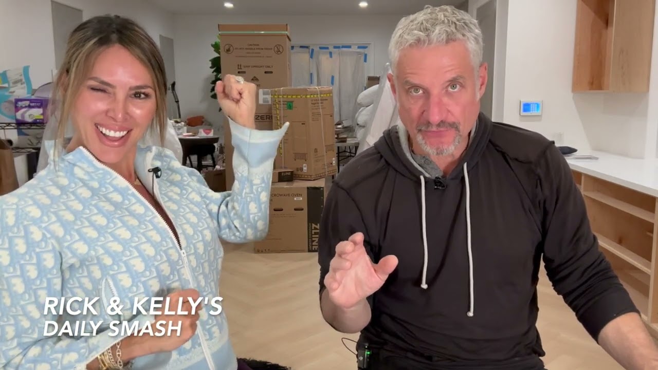 RICK & KELLY'S DAILY SMASH *TUESDAY MARCH 4* ADRIEN BRODY STILL TALKING & SNEAK PEAK AT NEW KITCHEN!