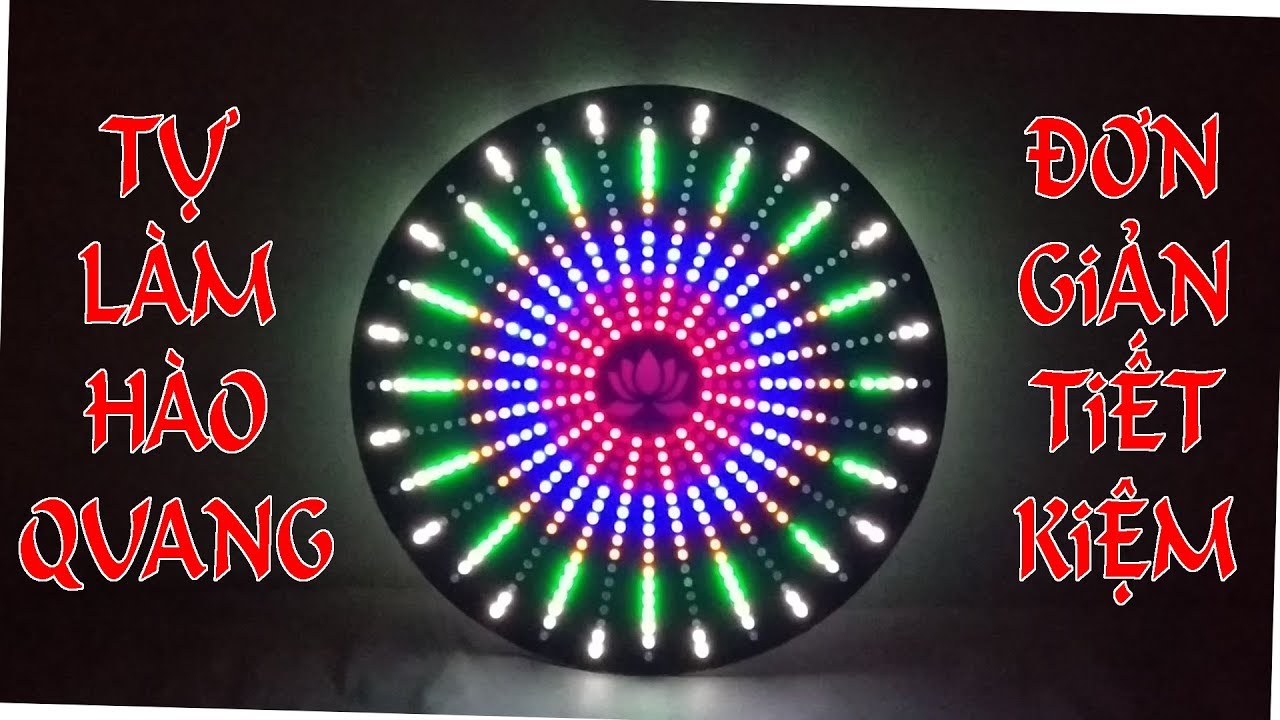 Làm Hào Quang 16x32 Chỉ Với 200k | Combo Hào Quang LEDsign Full Hiệu Ứng