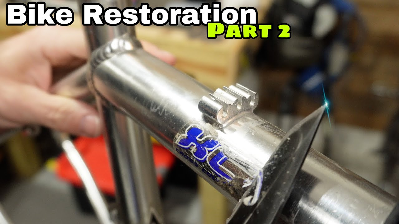 Vintage 90's MTB Bike Restoration Polish and Paint: The Huffy Ironman Part 2