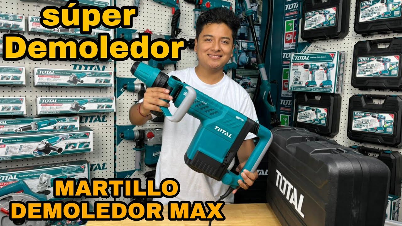 DEMOLEDOR MAX TOTAL - Demolition Breaker - martillo demoledor total