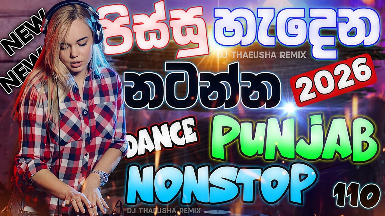 2026 New Punjab DJ Nonstop | 2026 අලුත් ටිකෙන් නටන්න | Party Vibe Punjab Sinhala Dj Remix