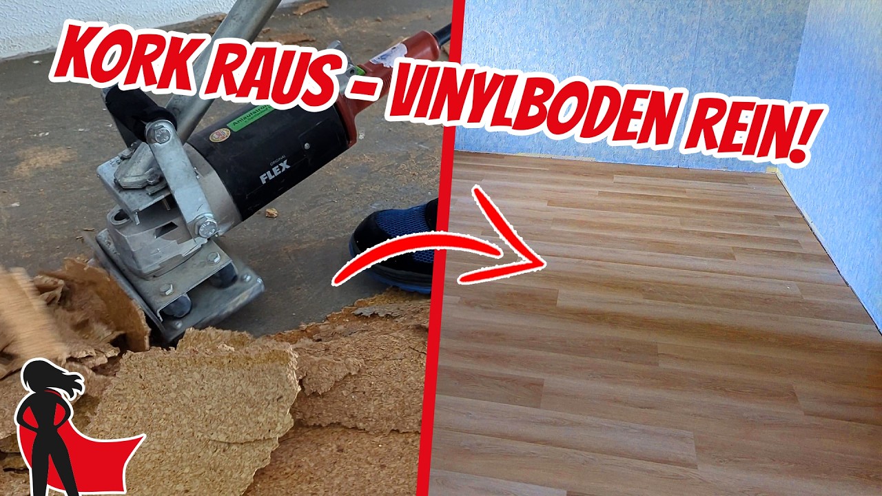 Vinylboden verlegen leicht gemacht – Teppich entfernen & Fußboden renovieren mit Designboden