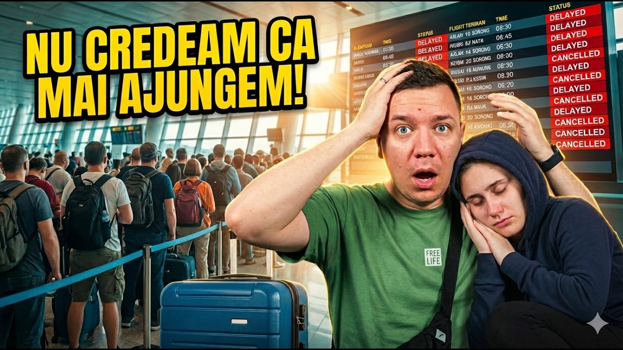 Din Romania in Raja Ampat: Intarzieri, zboruri pierdute si HAOS!