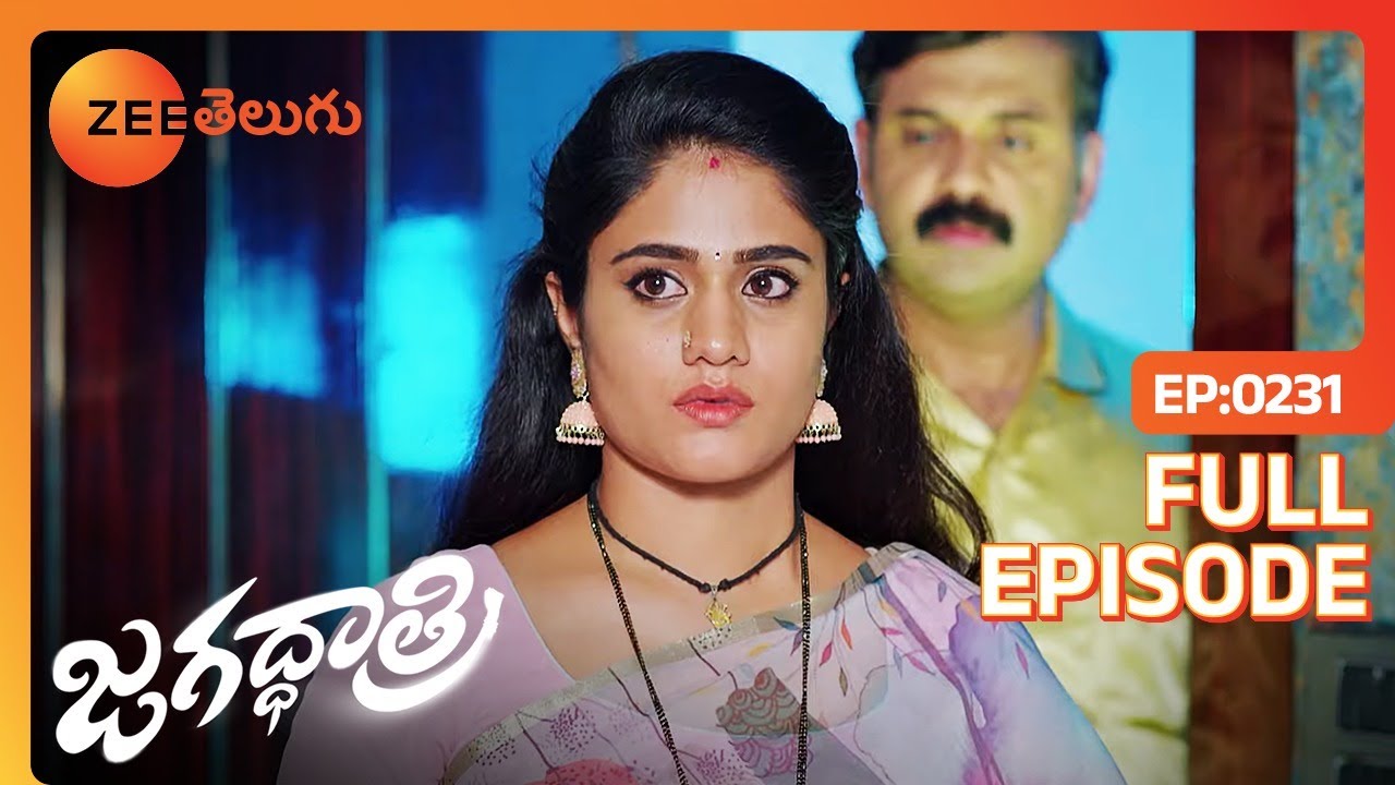 బయట నుండి తాళం వేసి లోపల ఎవరో ఉన్నారు | Jagadhatri | Full Ep 231 | Zee Telugu | 15 May 2024