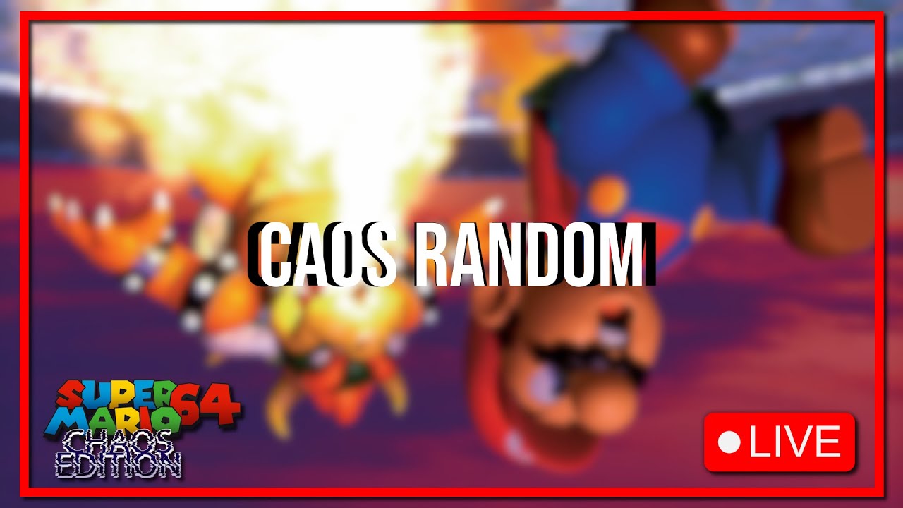 🔴 - SUPER MARIO 64 CHAOS EDITION Y RANDOMIZADO