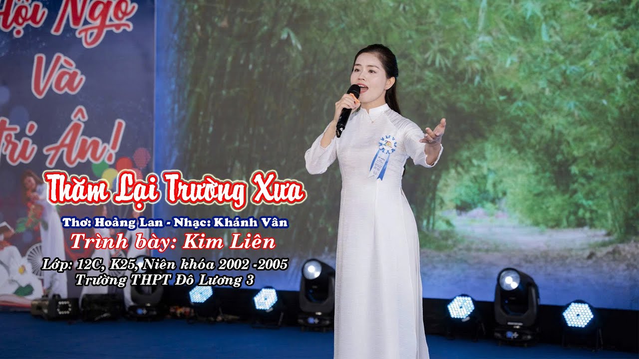 Thăm Lại Trường Xưa - Kim Liên 12c . k25 niên khoá 2002-2005. THPT Đô Lương 3
