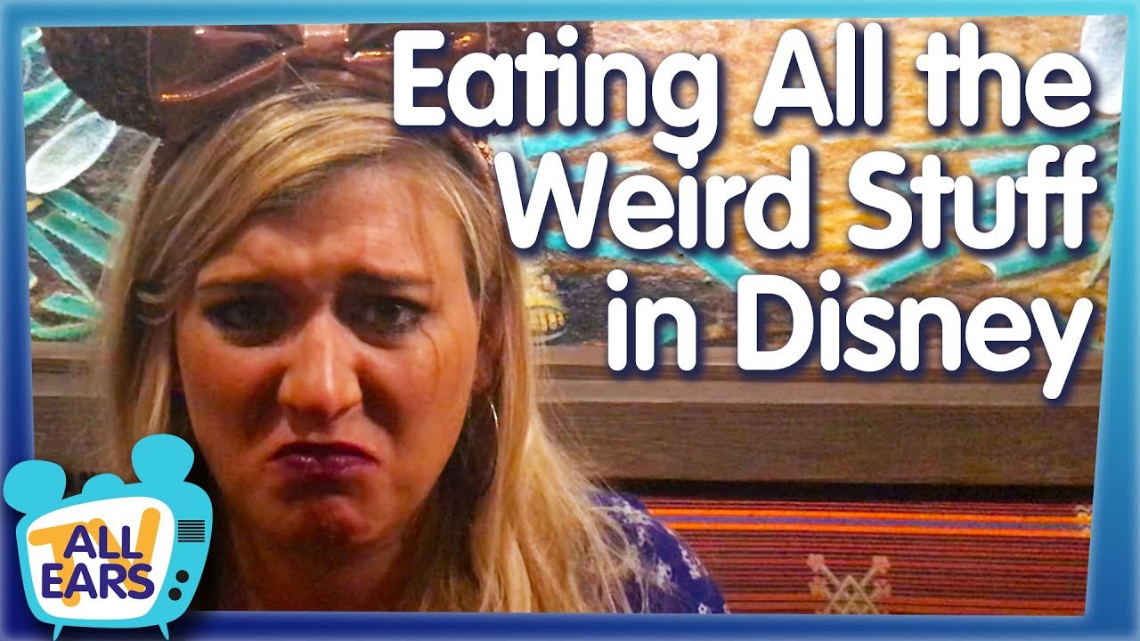 We Found (And ATE) The Weirdest Food in Walt Disney World!