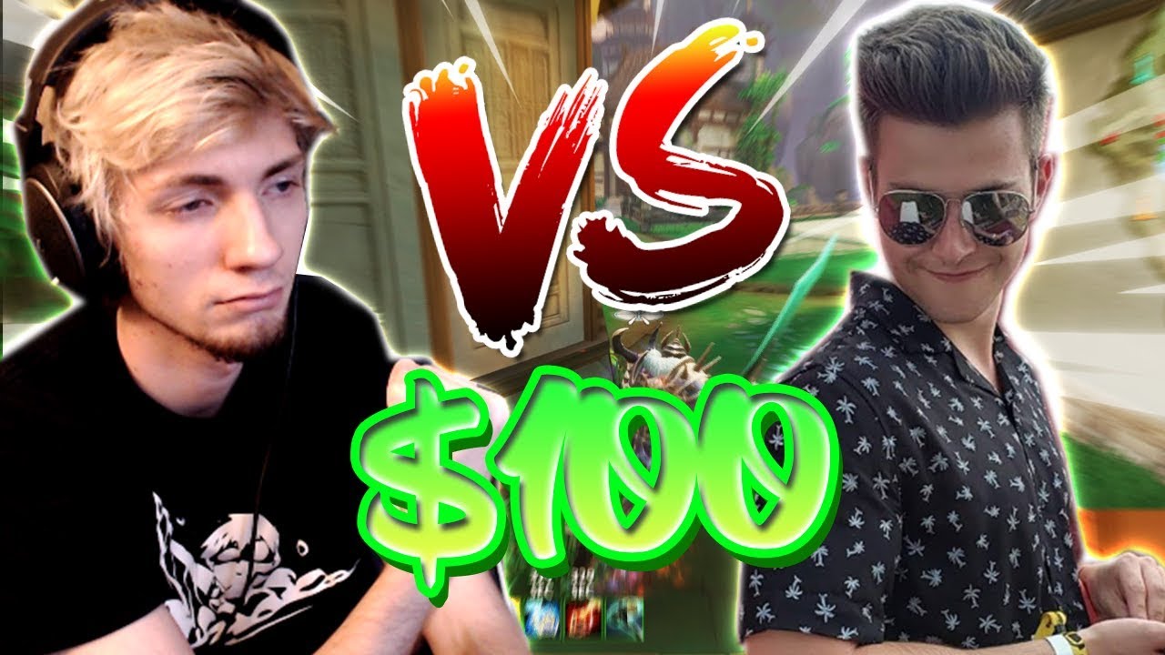Smite: 1v1 VS. REXSI FOR $100