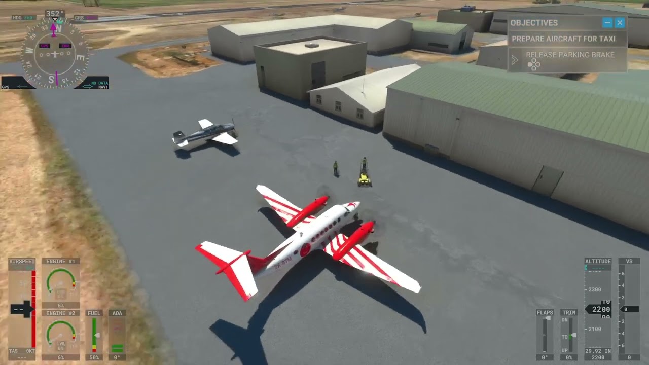 Beechcraft King Air 350i, From Bathurst(YBTH) To Sydney Kingsford Smith(YSSY) In MSFS 2020!!!
