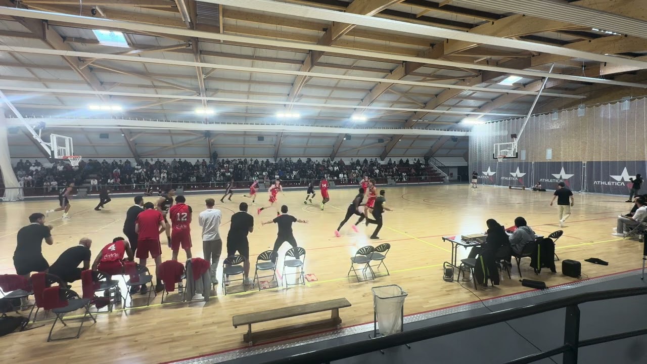 1/4 de finale retour U18 Paris VS JL Bourg