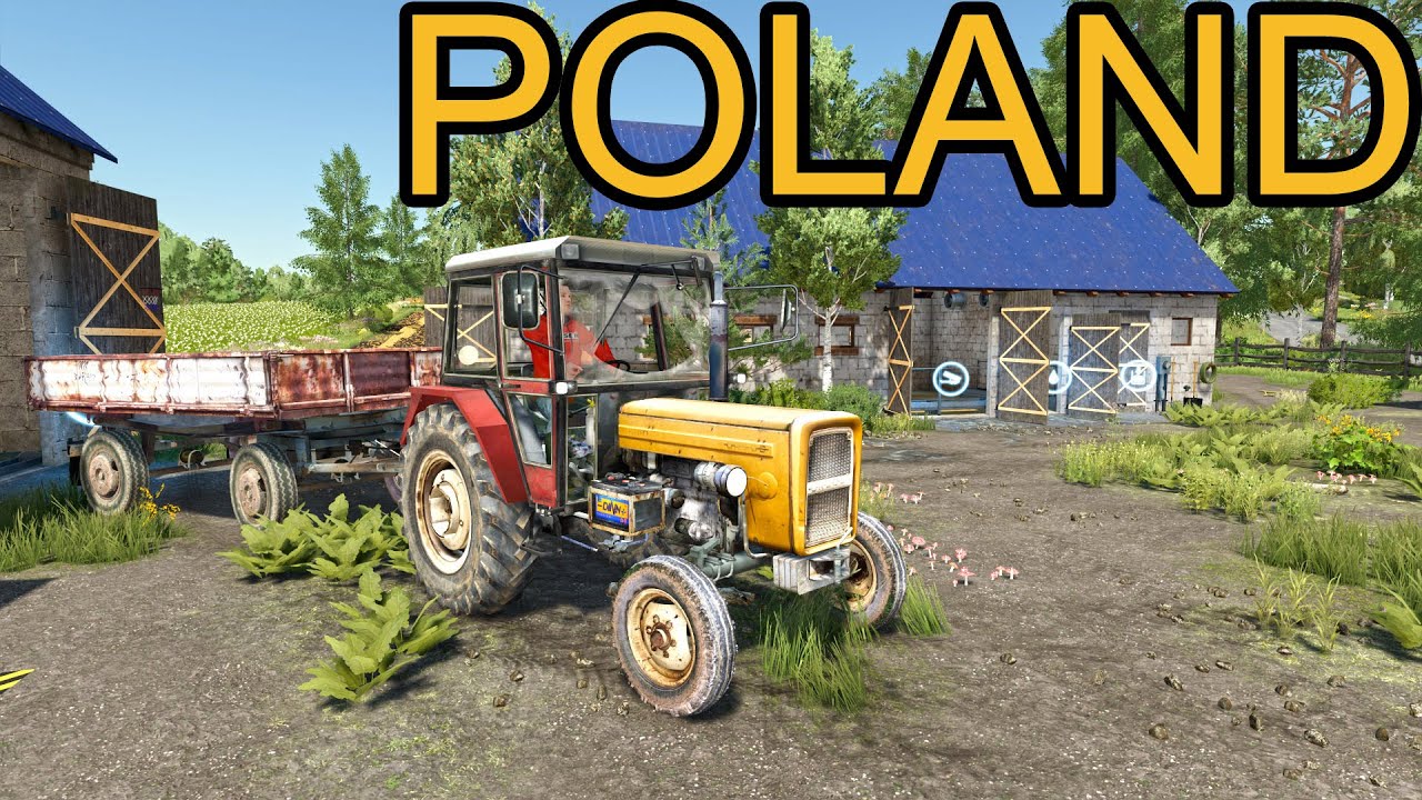 Poland - Harvesting Barley with BIZON