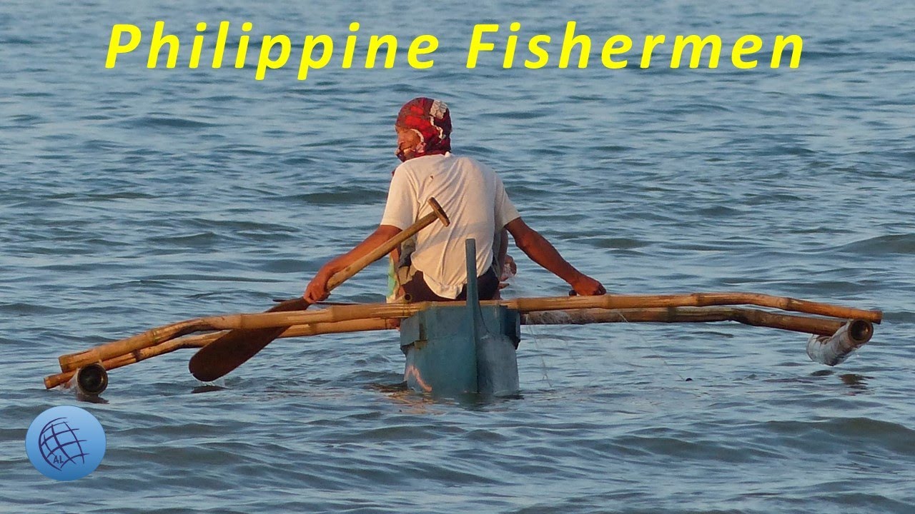 Philippine fishermen at work