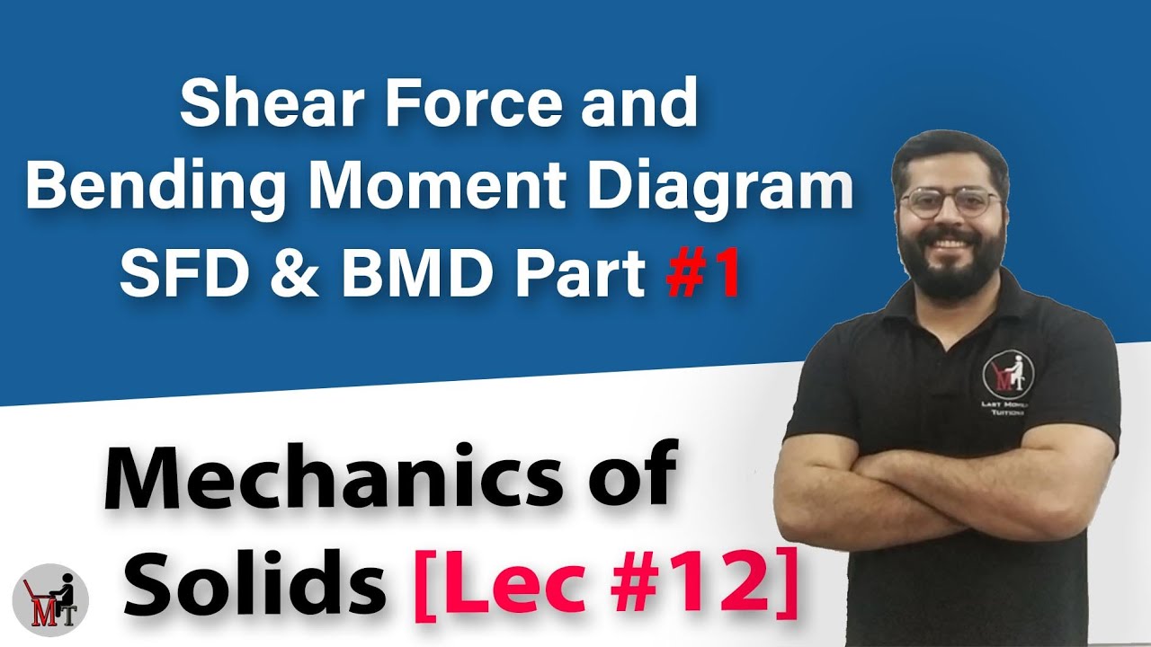 Shear Force and Bending Moment Diagram SFD & BMD Part #1 | Mechanics of Solid in Hindi