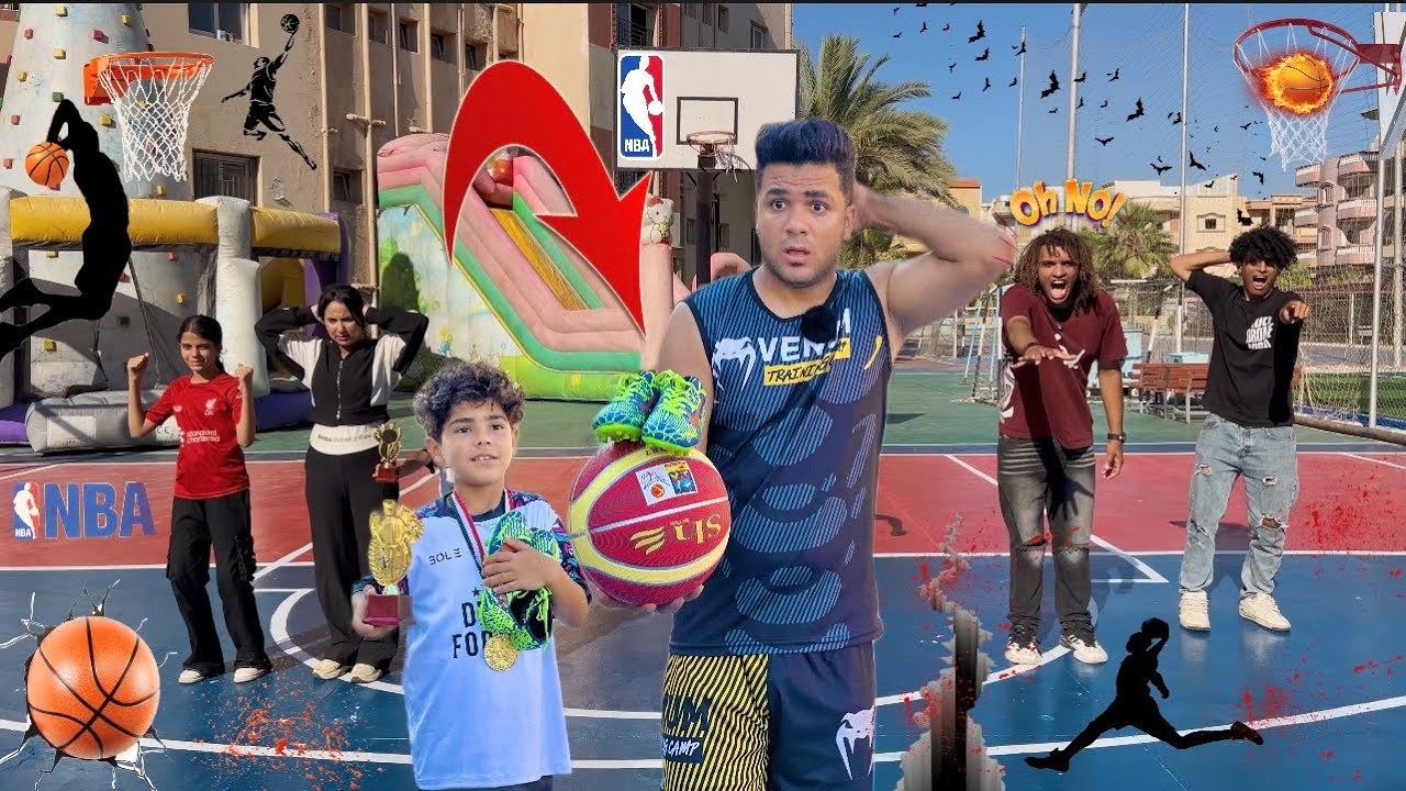 فيلم"ولد فقير بيلاقى جزمة سحريه🪄بالصدفه فبيتحول لأشهر لاعب كرة سلة🏀فى العالم| Like Mike a basketball