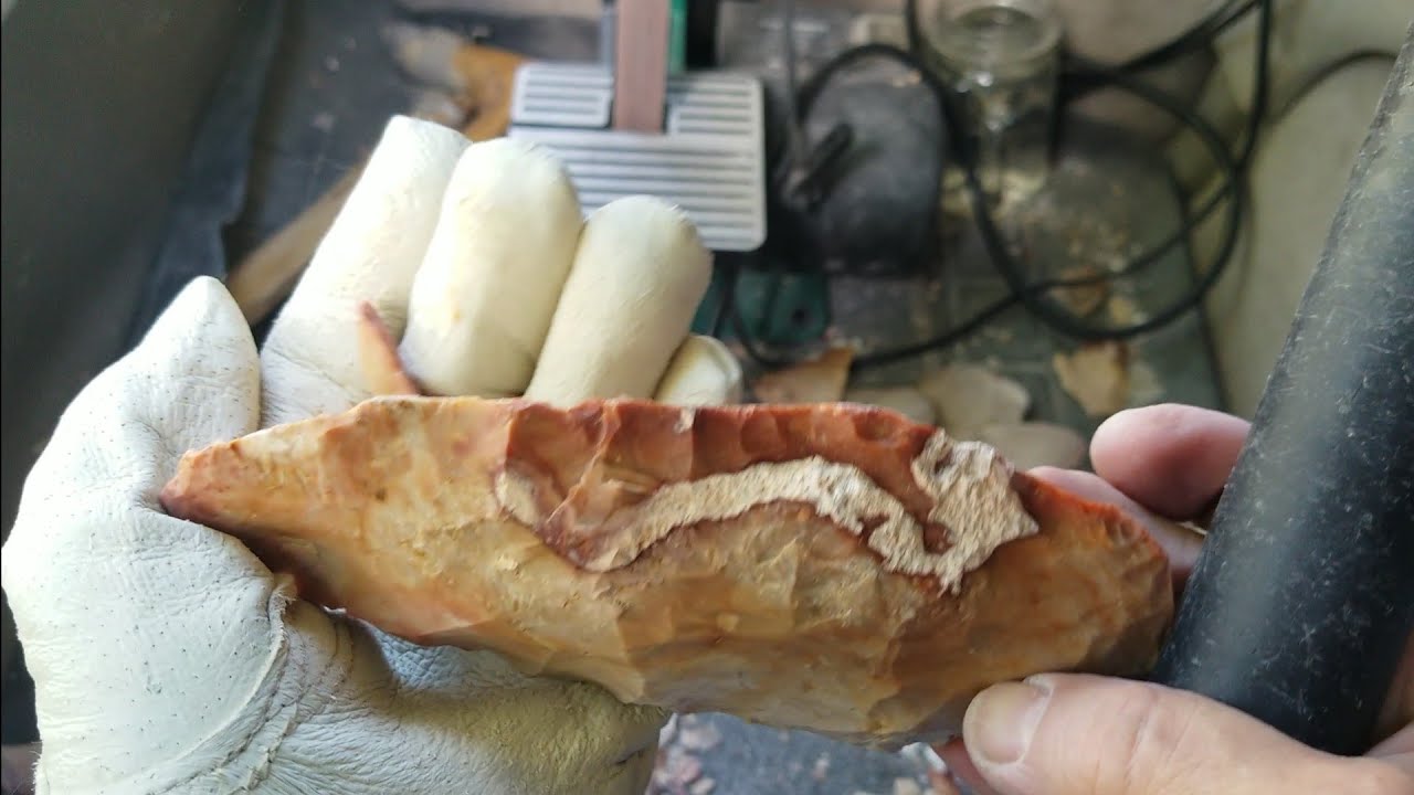 1249 - Часть 1/5 - Кремнёвый осколок из сланца во Флориде, Окала
