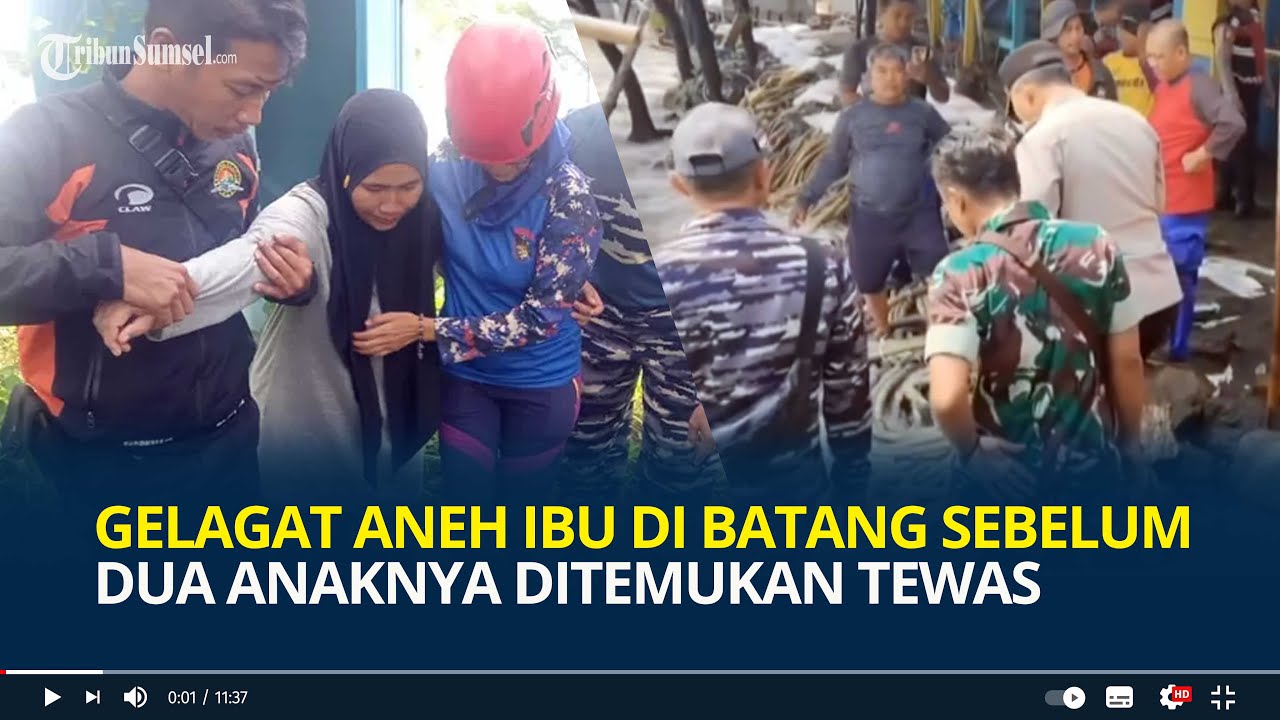 Gelagat Aneh Ibu di Batang sebelum 2 Anaknya Ditemukan Tewas di Pantai Sigandu, Sembunyi di Toilet