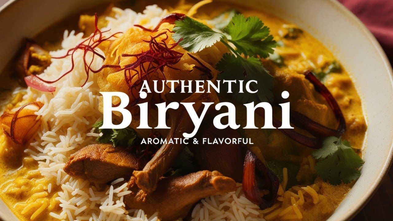 Authentic Biryani Recipe | Aromatic Rice Dish with Spices