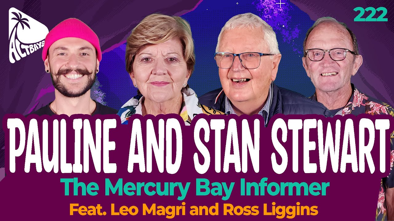 PAULINE AND STAN STEWART - [The Mercury Bay Informer] - Altbays Table Talk - #222