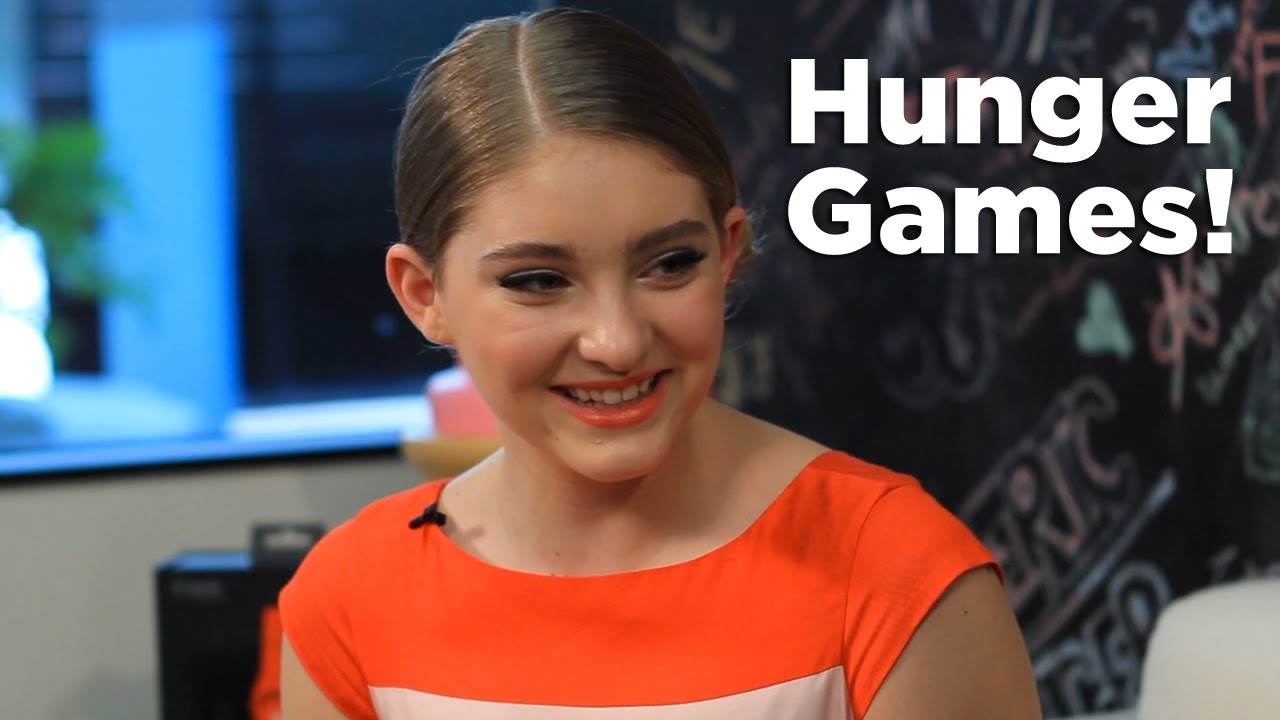 Willow Shields: Hunger Games Behind the Scenes!