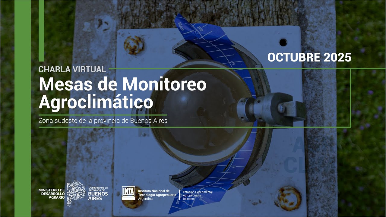 Mesas de Monitoreo Agroclimático | Octubre 2025
