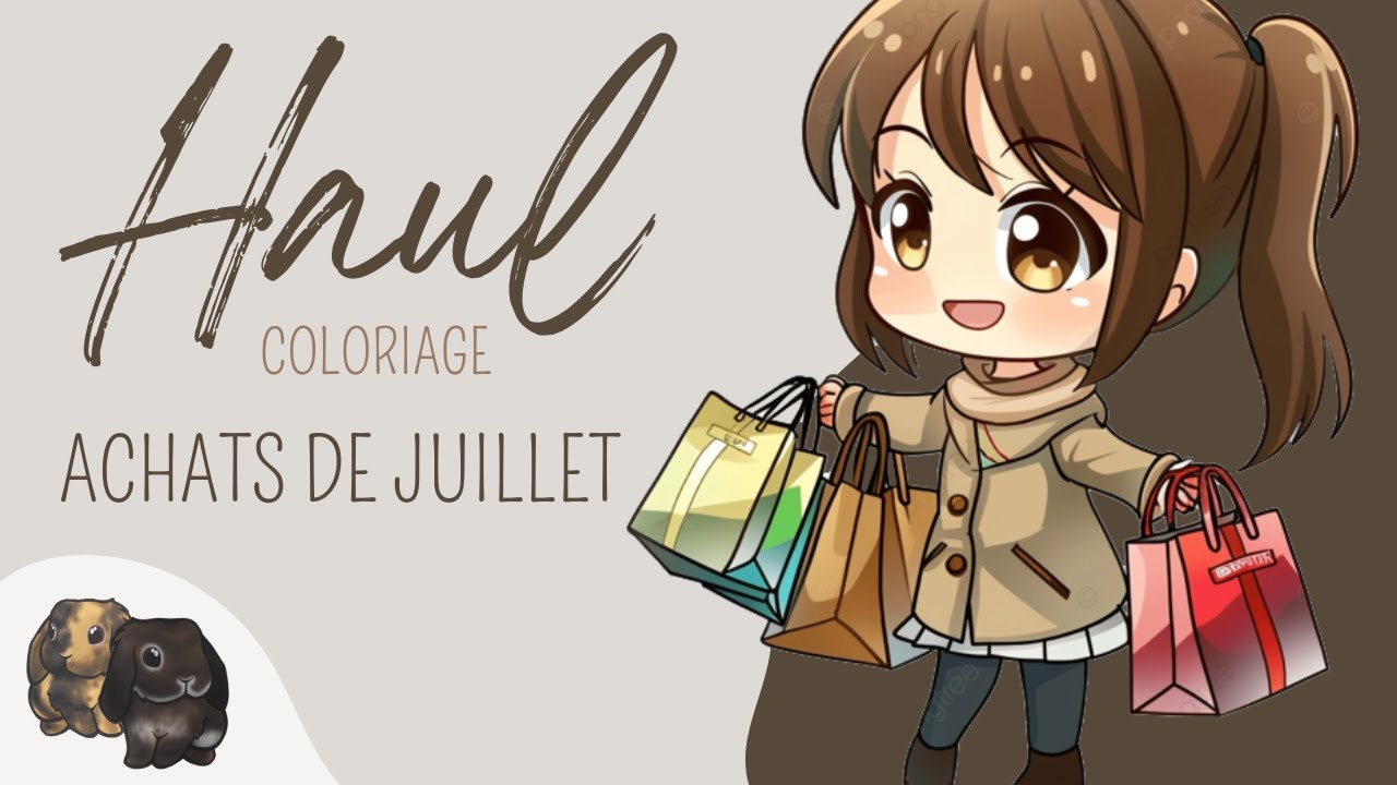 ❀ Haul Coloriage ✨ | Achats du Mois de Juillet 2024 | Greebouille