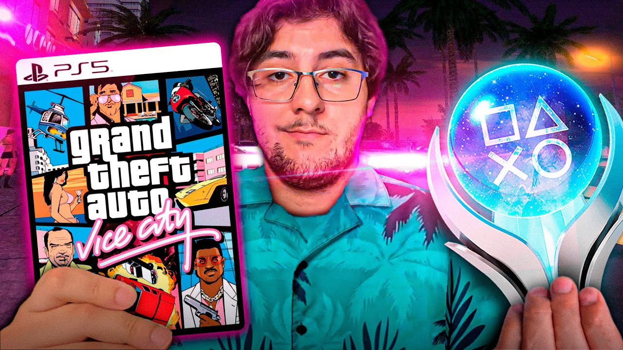 A PLATINA QUE ME PREPAROU PRO GTA 6 - GTA VICE CITY