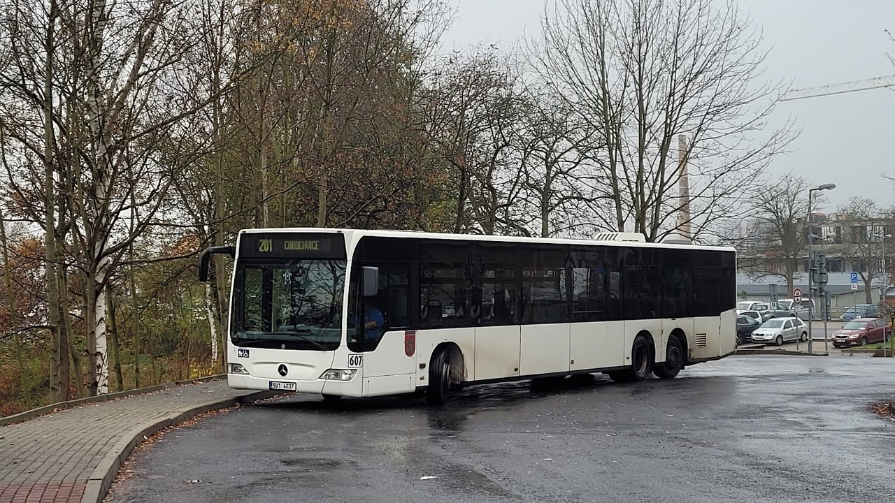 Mercedes-Benz O 530 Citaro II L 5U1 4637 #607, OM457 + Voith | Linka 201 | DP města Děčína