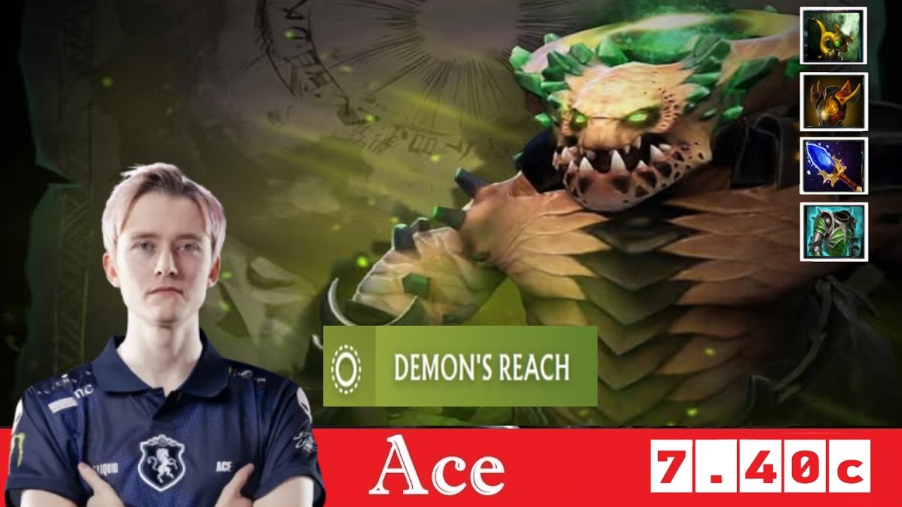 [DOTA 2] Ace UNDERLORD  [TEAM LIQUID vs NAVI] [BLAST SLAM 6] [7.40c] [3]