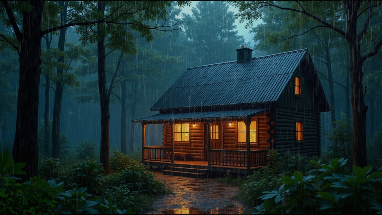 Sounds of Rain & Thunder for Deep Sleep – Relax Your Mind & Sleep Peacefully Tonight