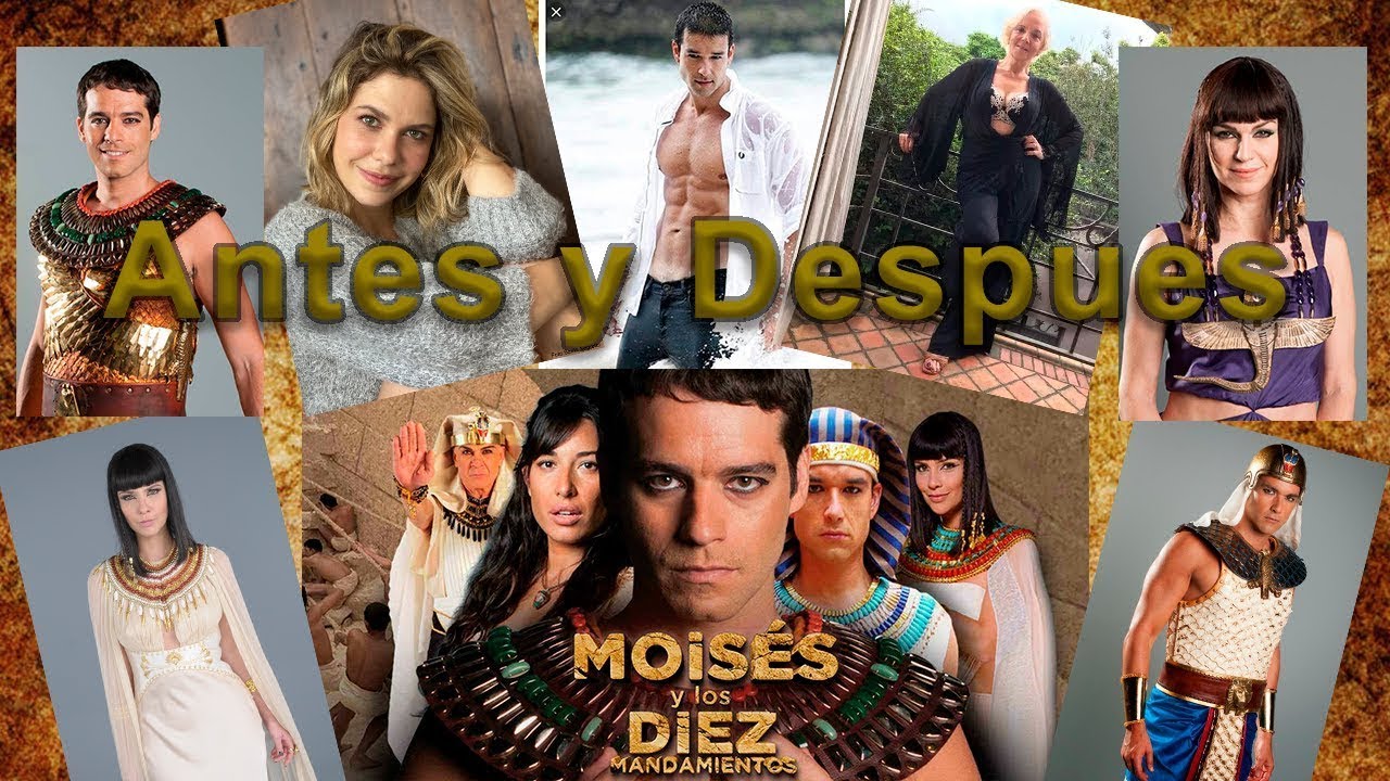 ACTORES DE MOISÉS Y LOS DIEZ MANDAMIENTOS EN LA ACTUALIDAD