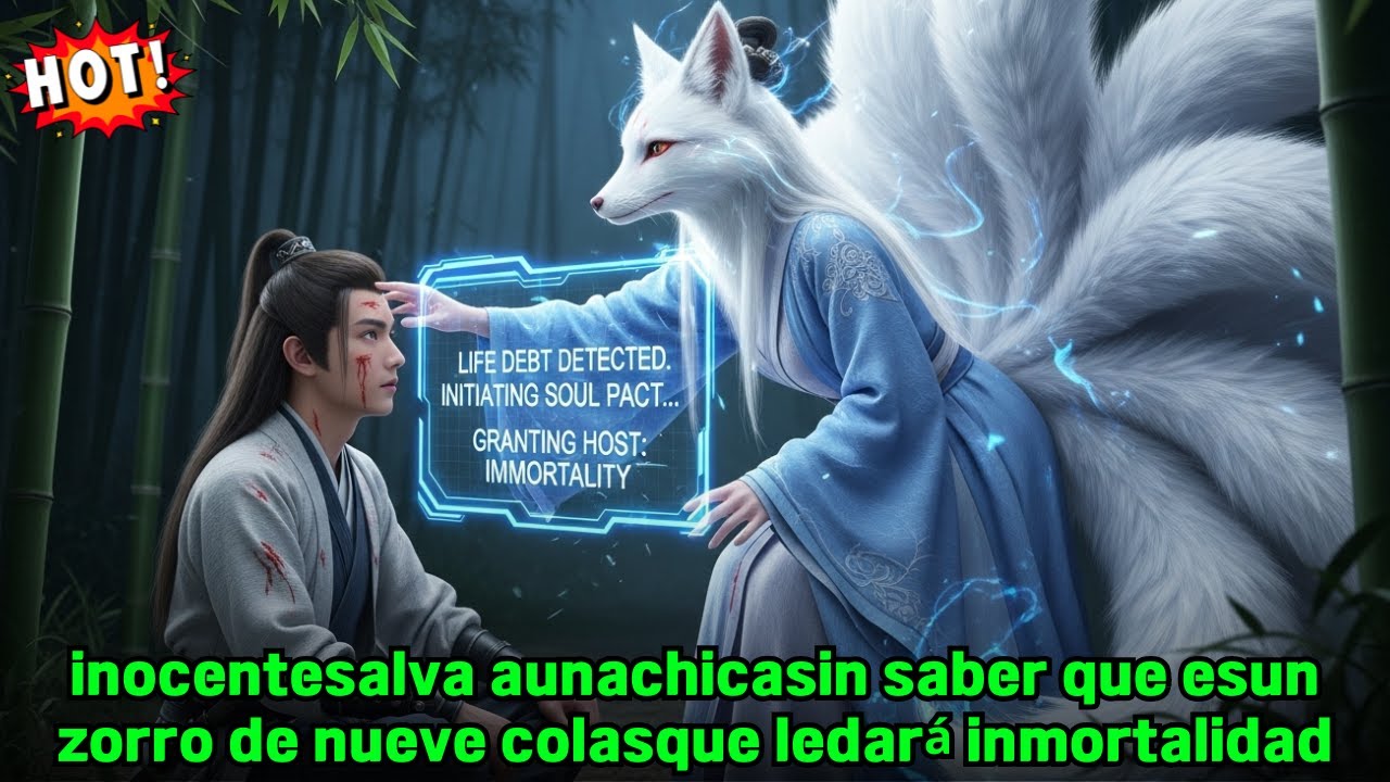 [Serie China] inocentesalva aunachicasin saber que esun zorro de nueve colasque ledar&aacute; inmortalidad