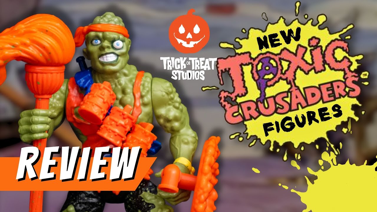 Toxic Crusaders Figure Review Trick or Treat Studios | Toxie