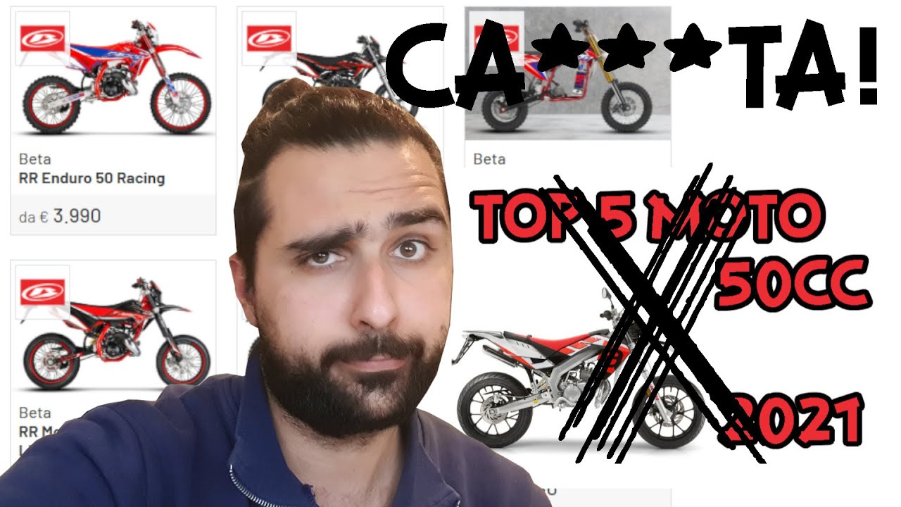 LE TOP 5 DELLE MOTO 50cc SONO INUTILI, VI SPIEGO PERCHE'...