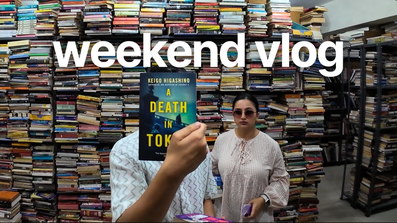 Bookstore Day Out in Bangalore | Crime Thrillers, Comedy Picks & Cozy Car Jams! 🧡📘