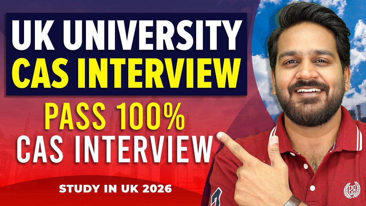 UK University Credibility Interview : Q & A for CAS Interview UK | Study in UK 2026