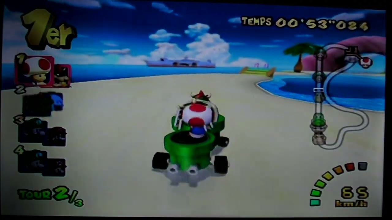 Mario Kart Double Dash : Plage Peach 