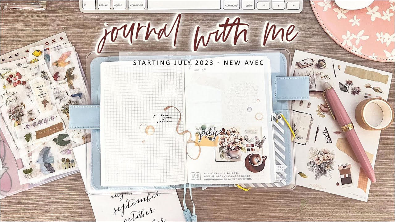 MEMORY KEEP WITH ME - STARTING JULY 2023 | HOBONICHI TECHO A6 | Charmaine Dulak