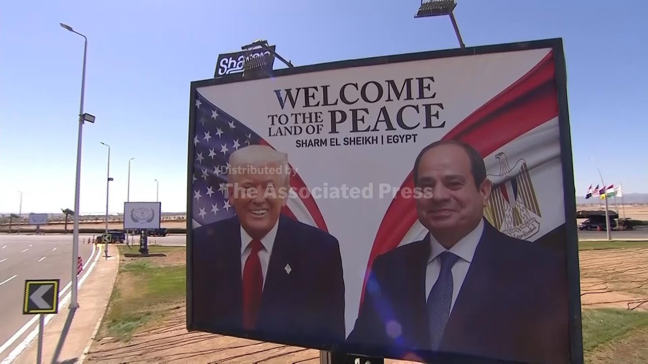 World leaders arrive in Egyptian resort town for summit to discuss Gaza ceasefire, AP explains