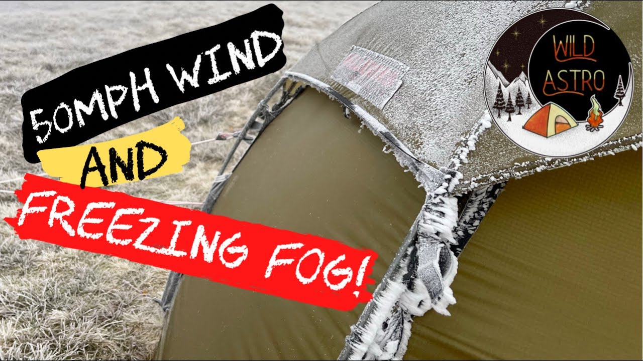 HILLEBERG SOULO BL | 50+MPH Winds and Freezing Fog on Pen Y Fan