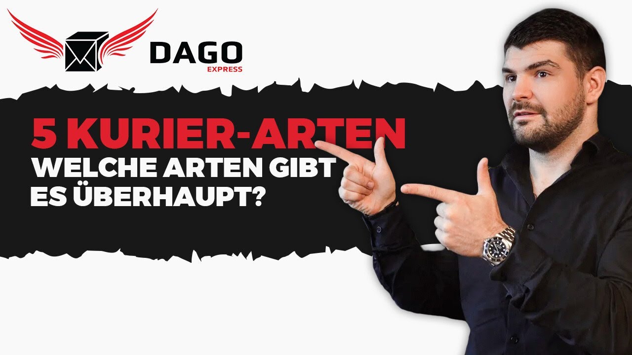 KURIERDIENST im Überblick: so viele Arten gibt es! | DAGO Express