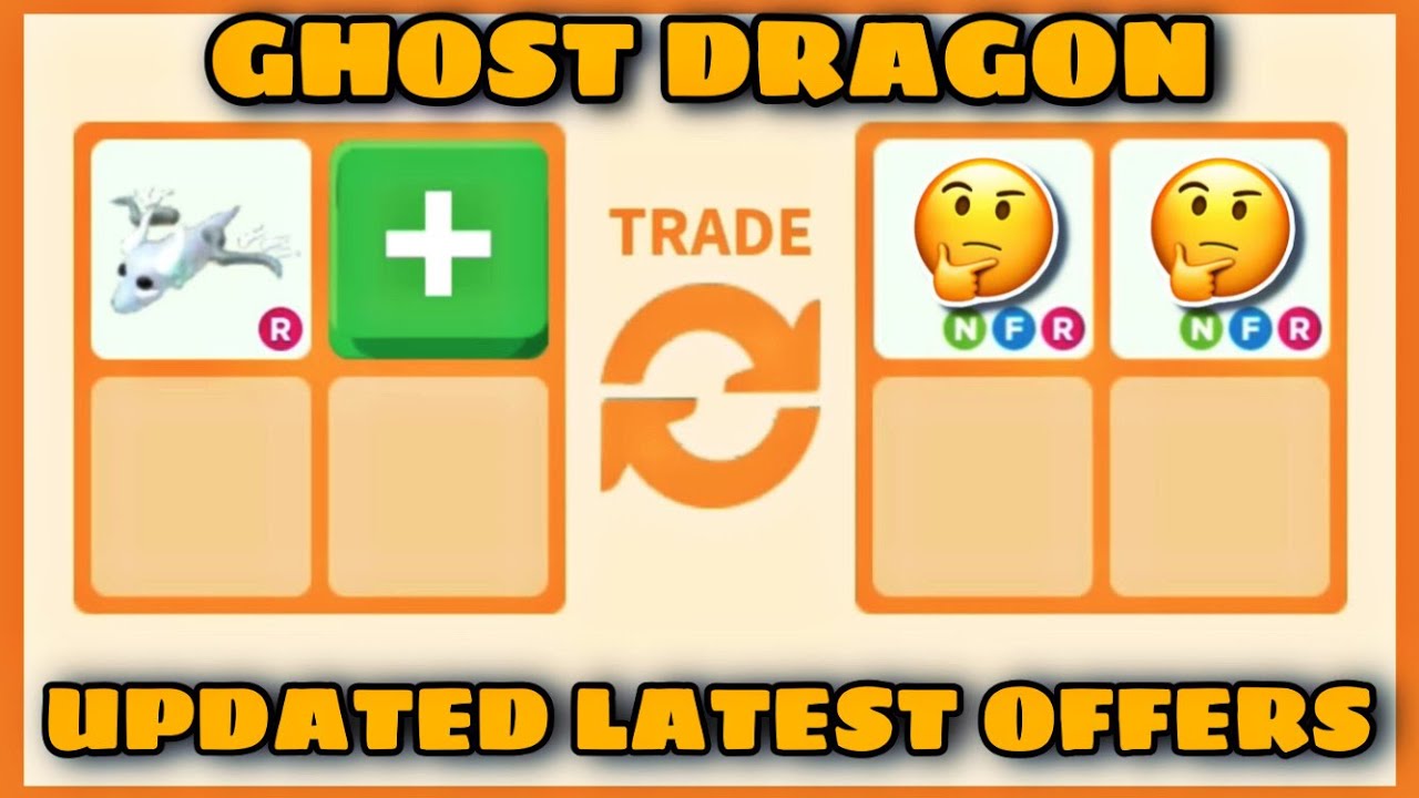 GAINING OR NOT??🤔🤔 WATCH 17 NEW OFFERS FOR GHOST DRAGON in Rich Servers Adopt me