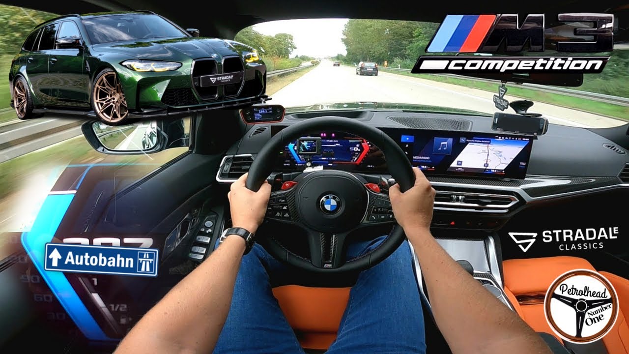 2023 BMW M3 Competition Touring | V-MAX, 0-100, 100-200, 200-250 km/h. Prezentacja +AUTOBAHN