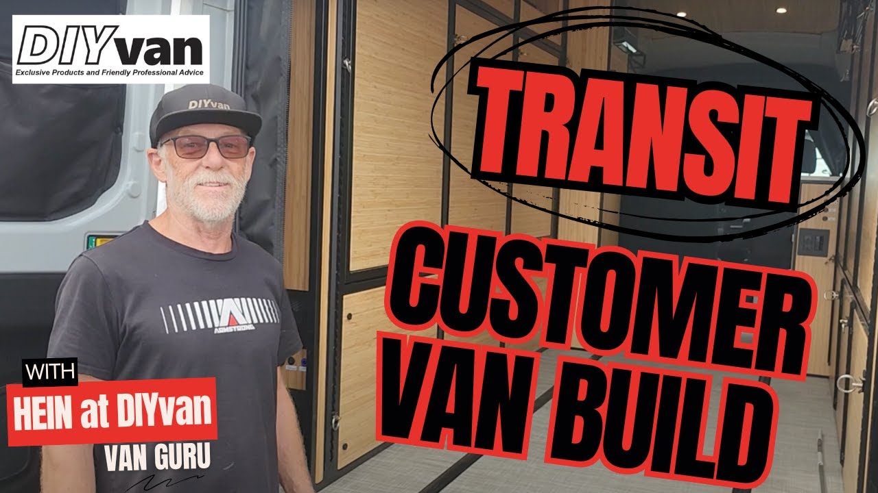 Hein at DIYvan shows a fantastic customer Transit build.