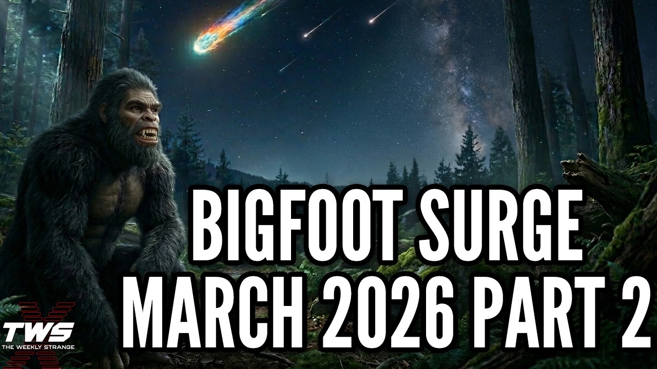 Ohio's Bigfoot Flap March 2026 Part 2 - Sasquatch Meteor Connection? THE WEEKLY STRANGE Episode 87