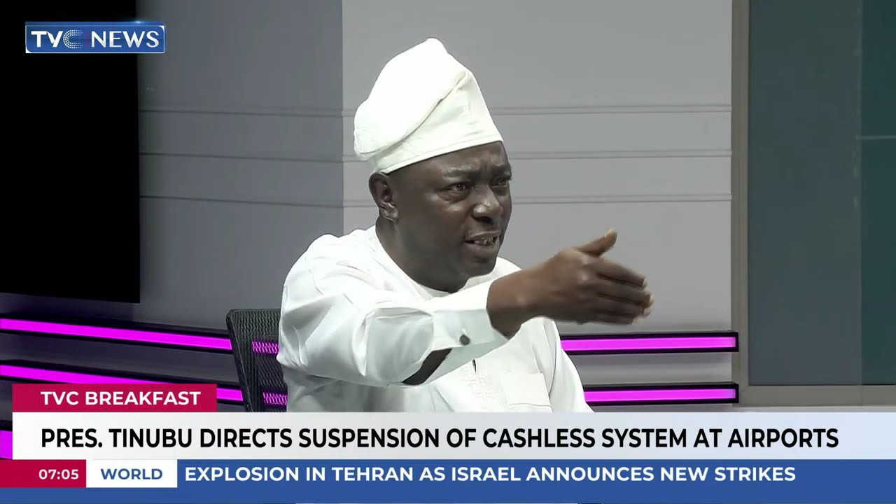 President Tinubu Directs Suspension Of Cashless System At Airports
