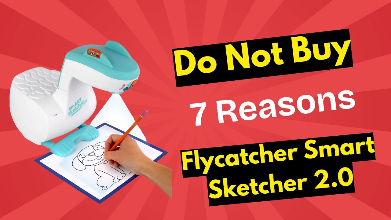 Flycatcher Smart Sketcher 2.0 Projector Review (BRUTALLY Honest!) | Overpriced & Not Worth It?