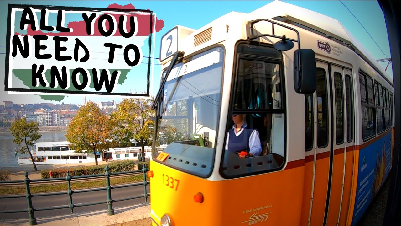TRAM (2) FULL Ride & Guide Budapest Hungary | One Euro Public Transport #BKK