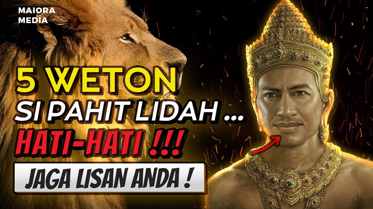SI PAHIT LIDAH , UCAPANNYA JADI KENYATAAN ❗ 5 Weton Paling Sakral , Jaga Lisan Anda !!!