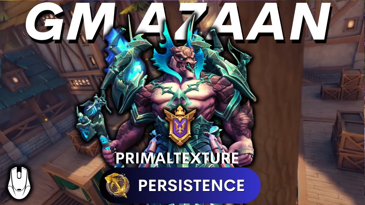 GM Azaan Vs 322 Lvl Androxus  THE TANK OF ALL TIME! PrimalTexture (Grand Master) Paladins Gameplay